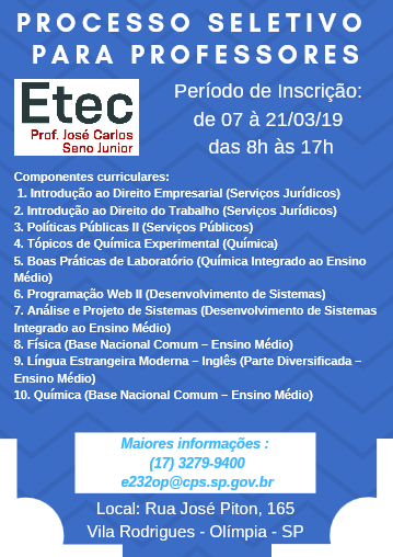 Curso de Enfermagem ETEC 2024: Como é o curso; Mercado de trabalho