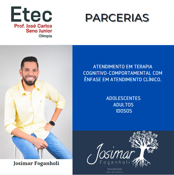 EDITAL VAGAS REMANESCENTES: INSCRIÇÕES DE 30/03 A 14/04/22 PARA INGRESSAR  NO 2º ANO (Período Integral) – Etec Prof. José Carlos Seno Júnior